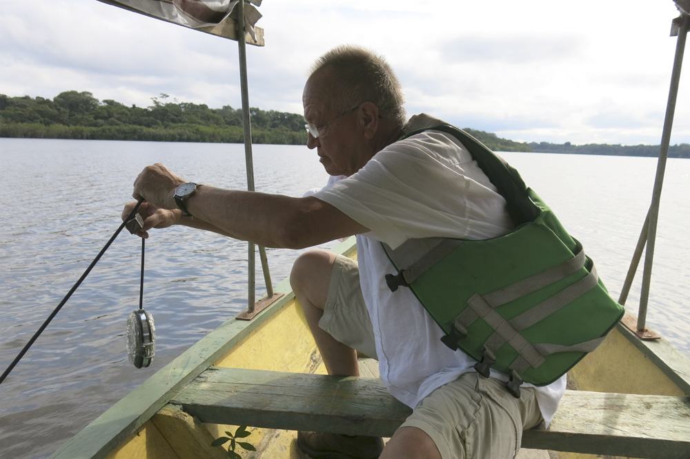 Klaus Osterwald – Unterwasser Tonaufnahmen, Bioakustik, Hydrofon, Amazonas