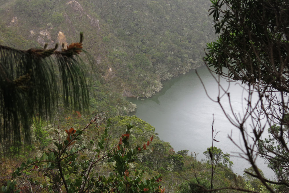 Klaus Osterwald – Laguna de Guatavita, Kolumbien, Unterwasser-Tonaufnahmen, Soundscapes